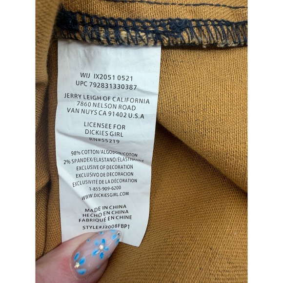 Dickies Plaid Overall Dress Juniors M Skirtall Pinafore NWT Y2K Grunge Skater - Picture 9 of 11